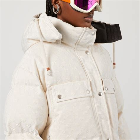 gucci puffer coat|gucci canvas puffer jacket.